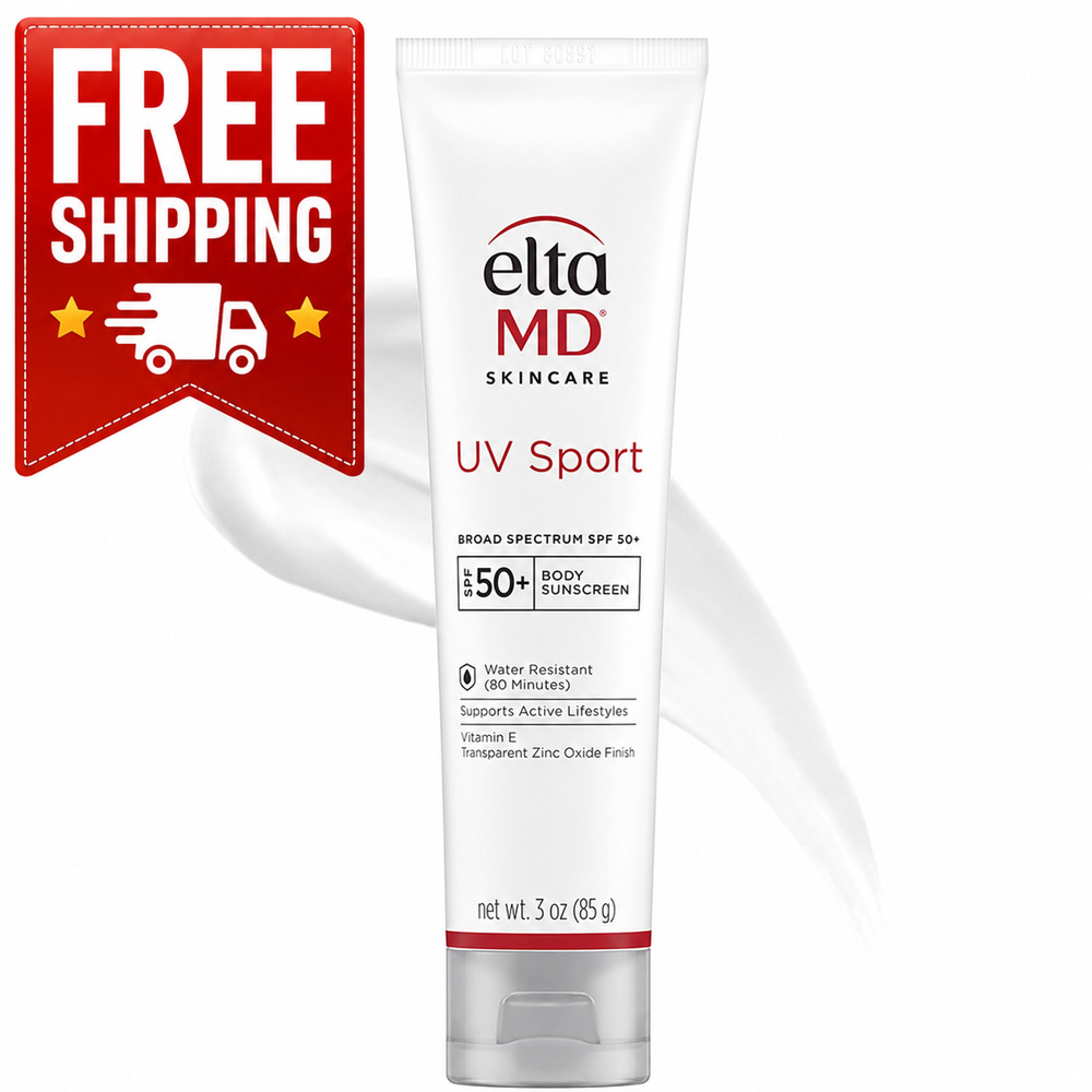 EltaMD UV Sport Broad Spectrum SPF 50+ Body Sunscreen 3 oz 85g EXP 08/2028